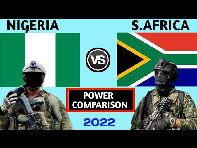 Nigeria vs South Africa military power comparison 2022 | South Africa vs Nigeria military power