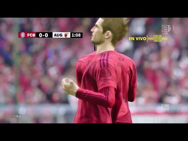 eFootball pes2021 gameplay | Bayern Munich vs Augsburg Football Match | Bundesliga League 2024-25 |