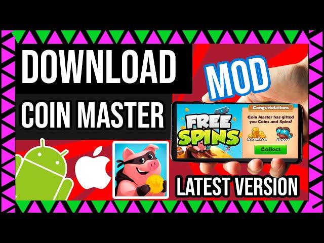 Download Coin Master APK MOD For Android and iOS Any iPhone 2021 Free Spins Coin Master