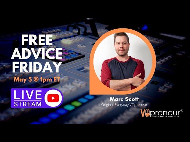 Voice Over Marketing Q & A with Marc Scott