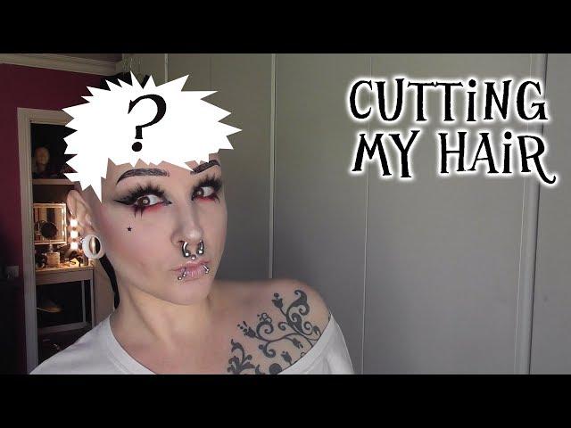 Cutting my hair!