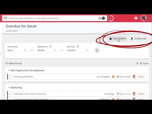 How to use Search in Workast | Slack Task Manager