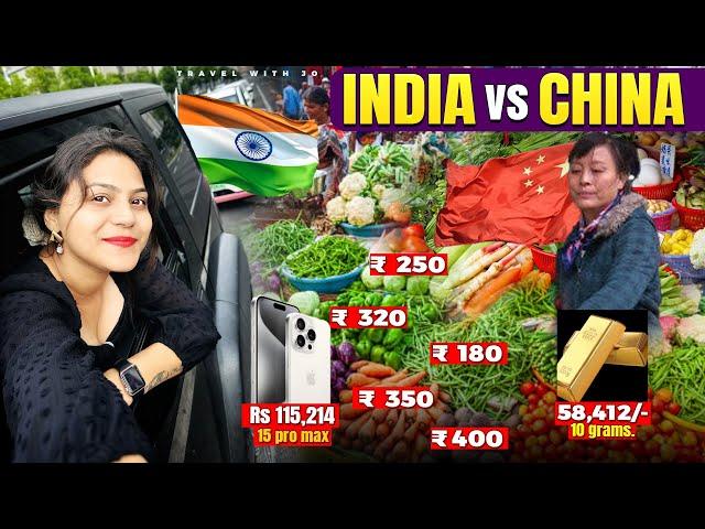  Vegetables fruits and Grocery Rates in China || iPhone at cheapestIndian Girl Exploring China