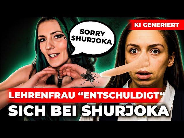 SHURJOKA: Lehrenfrau entschuldigt sich!