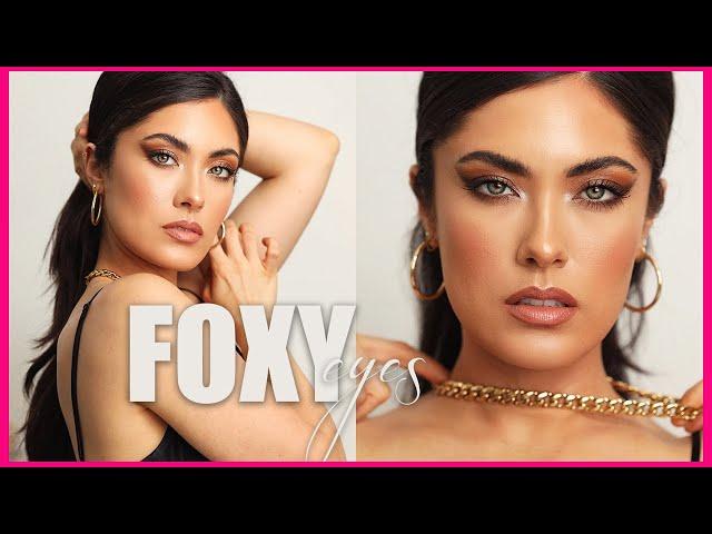 Pro Makeup Tips: Doing your makeup eyes first (foxy eye trend) | Melissa Alatorre