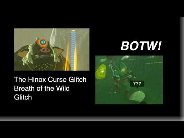 Breath of the Wild falling into disarray (Hinox Curse Glitch)