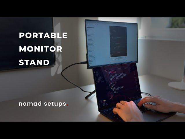 Portable Monitor Stand by Nomad Setups