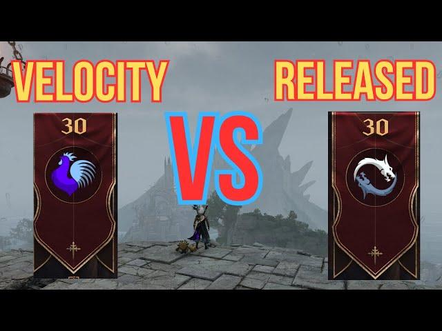Velocity VS Released GAME 2 Scrims Greatsword Spear POV - Throne and Liberty