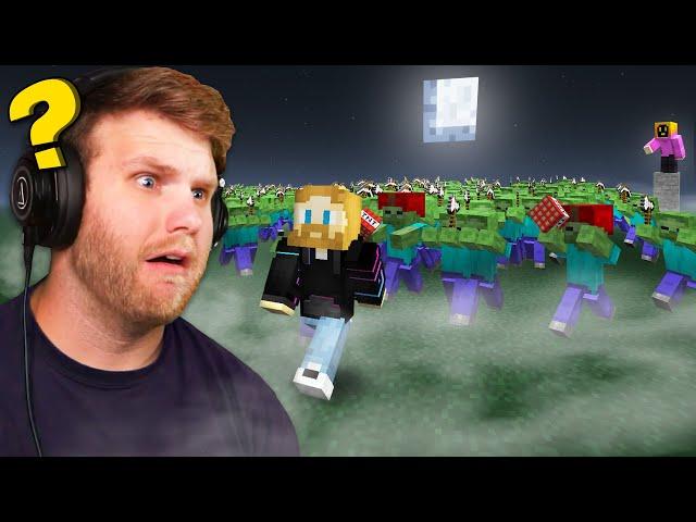 I Trolled My Friend With OP Zombies In Minecraft!