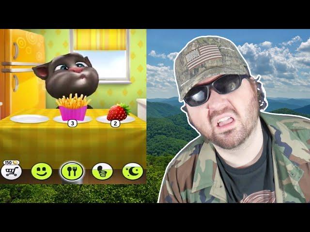 My Talking Tom (By Outfit7 Limited) Android Gameplay @DroidCheat - Reaction! (BBT)