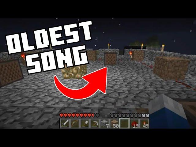 Minecraft's OLDEST Note Block Song Has Been FOUND!