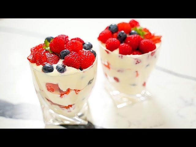 Delicious DESSERT in 5 minutes! No cream and no baking!