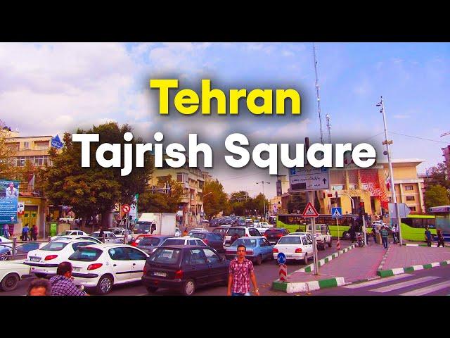 Take a walk with us in Tajrish Square #tehran