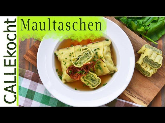 Leckere Maultaschen selber machen - Rezept für Teig und Füllung