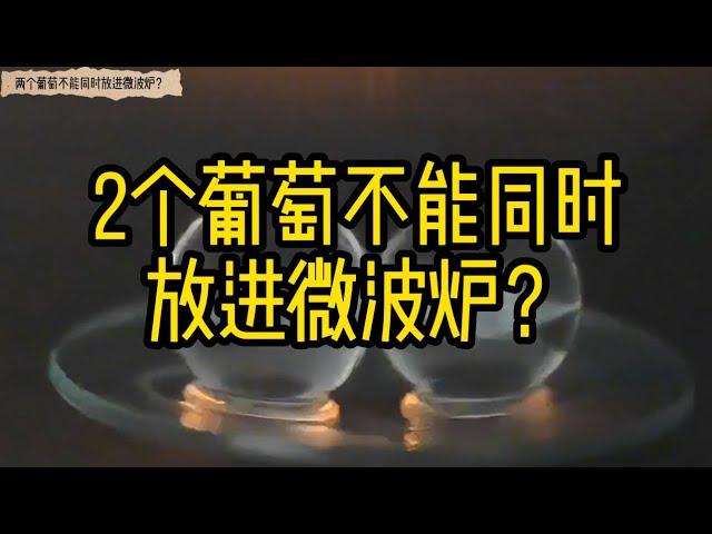 为什么不能同时把两颗葡萄放进微波炉？#科普 #科学 #涨知识 #葡萄 #数学 #数学思维 #建筑 #物理 #地理 #微波爐