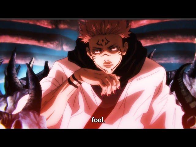 Sukuna scares the *shit** out of Mahito - Jujutsu Kaisen Episode 12 english sub