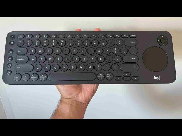 Logitech K600 TV - TV Keyboard with Integrated Touchpad and D-Pad Compatible with Smart TV