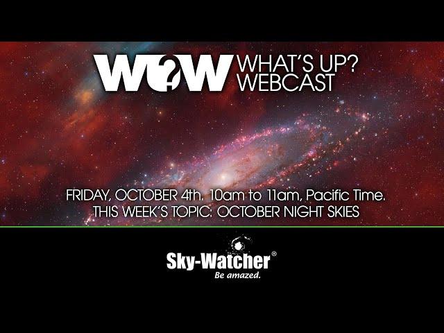 What's Up? Webcast: October Night Skies (2024)