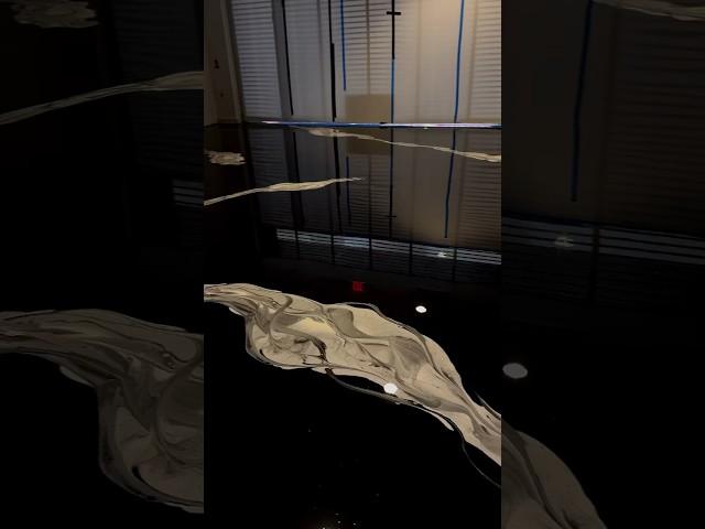 Epoxy Floor Transformation  Black and White Floors 