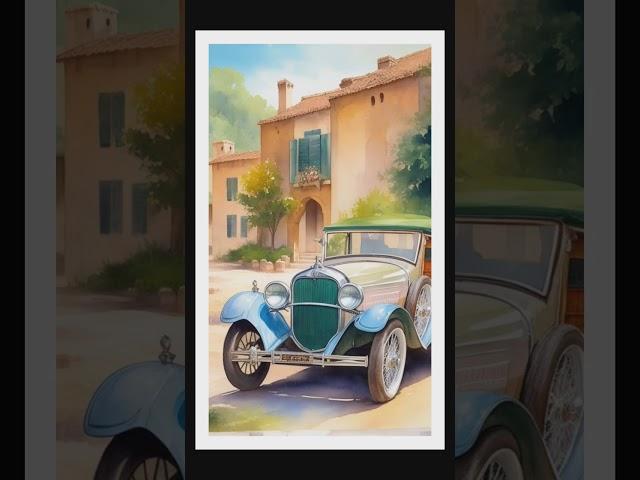 village water colour painting #artworkpainting #rajan #watercolourpaints