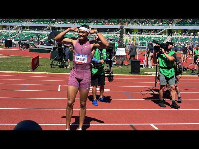 Michael Norman U.S. Olympic T&F Trials, Round 1 Heat 5 (45.31)