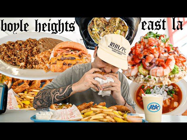 8 DAYS OF EATING THROUGH BOYLE HEIGHTS & EAST LA// MARISCOS, BURGERS, MENUDO, BURRITOS, TACOS