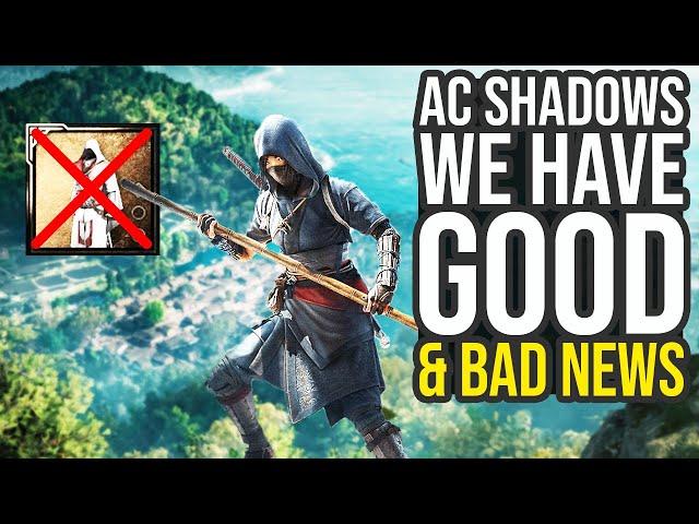 We Got Good & Some Bad Assassin's Creed Shadows News...