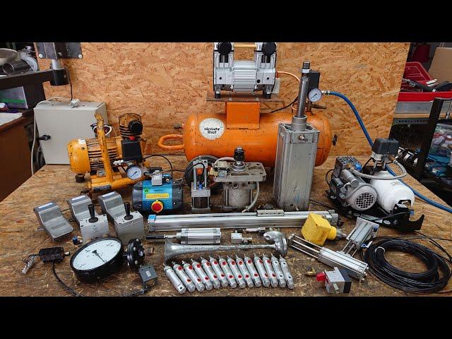 Scrapyard Pneumatics and Compressors! Repair-A-Thon!