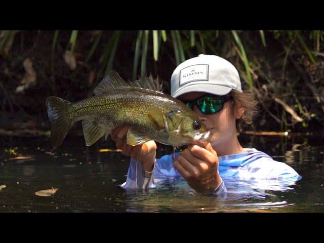 TOPWATER Fishing For BIG Creek Bass!