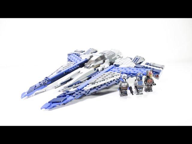 LEGO Mandalorian Starfighter Speed Build