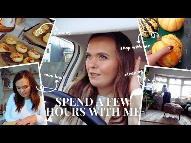 SPEND A FEW HOURS WITH ME | WORK PREP, SHOP WITH ME & CLEANING