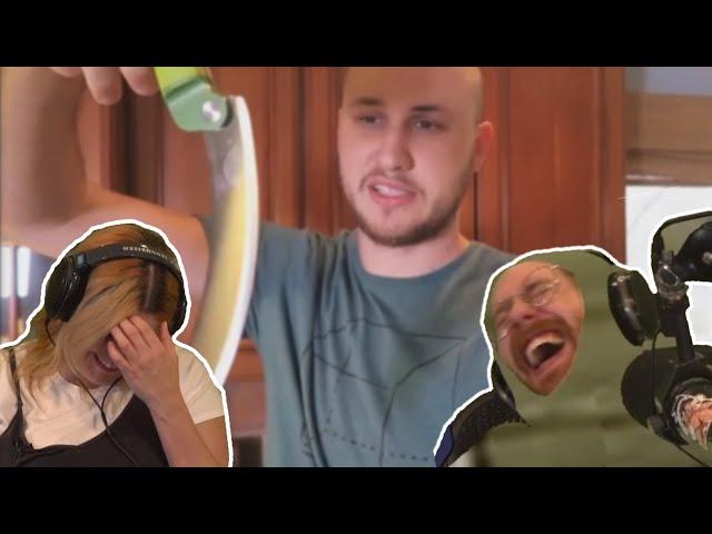 Wubby and Alluux lose their minds watching @CrazyRussianHacker - Long Edit