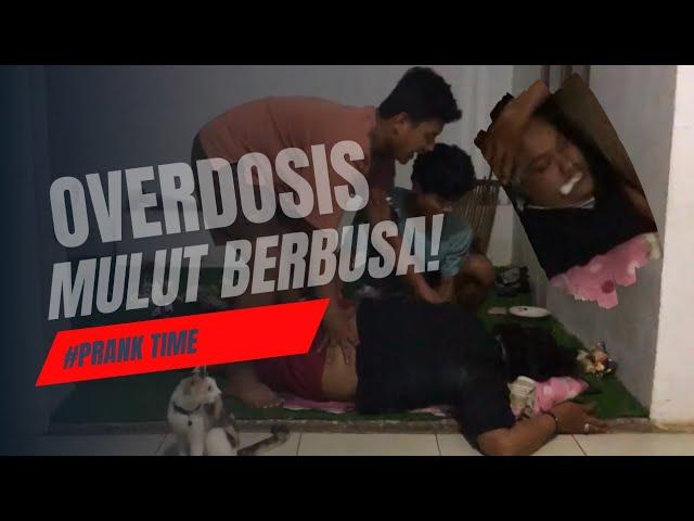 Prank overdosis | SAMPE NANGIS LIHAT TEMAN KELUAR BUSA