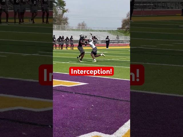 Teryn Green interception! #uanext #recruiting