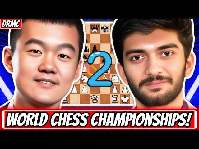 Ding Liren Vs Gukesh D || Game 2 || World Chess Championship 2024!