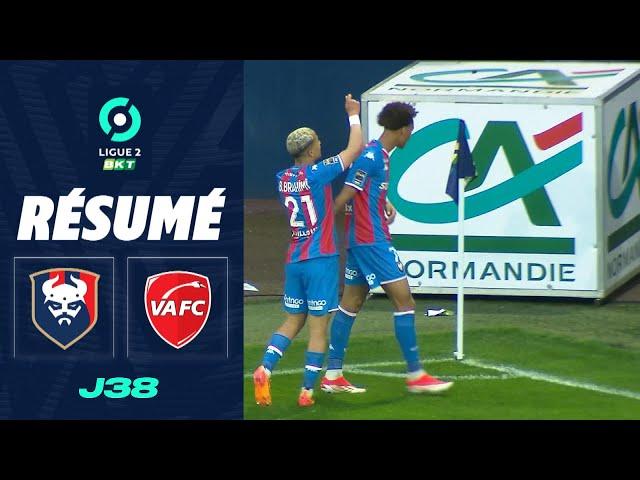 STADE MALHERBE CAEN - VALENCIENNES FC (3 - 0) - Résumé - (SMC - VAFC) / 2023-2024