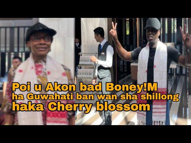 Poi u Akon bad Boney!M ki nongrwai paw nam ha Nongbah Guahati ban shim bynta haka Cherry blossom.