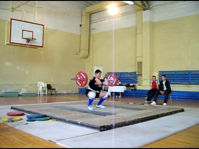 Competitions in weightlifting - 80kg push (Nizhny Tagil)