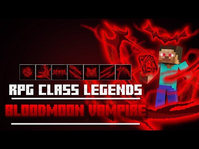 Minecraft RPG Class Legends | Bloodmoon Vampire