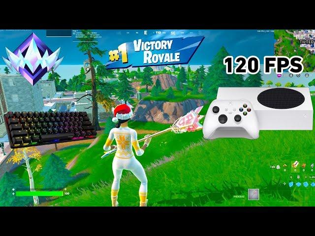 Fortnite Unreal Ranked Reload on Xbox Series S | Keyboard & Mouse Gameplay | 120 FPS