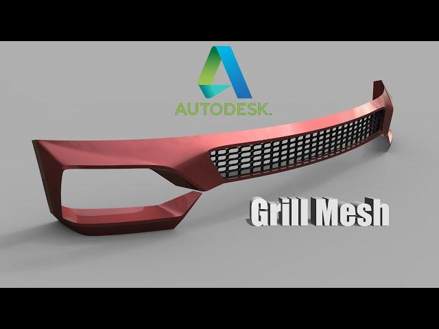 3d s max Tutorials | Modeling Grill Mesh | Quick and Easy 3ds max tutorials