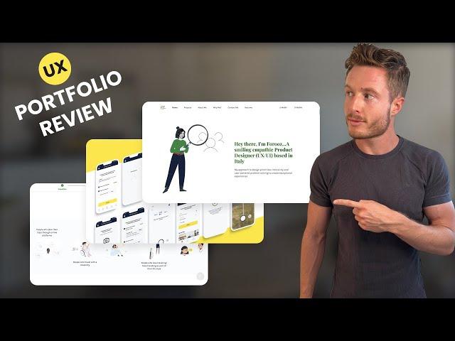 Junior UX Designer Portfolio Review (small changes that make a big difference)