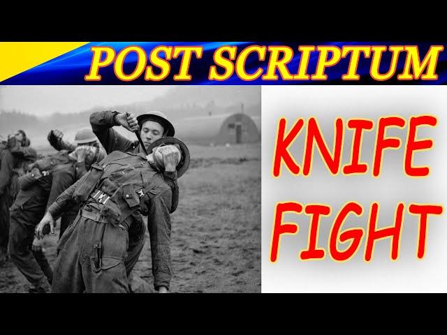 Ножевой бой. Knife fight. Funny moment in Post Scriptum.