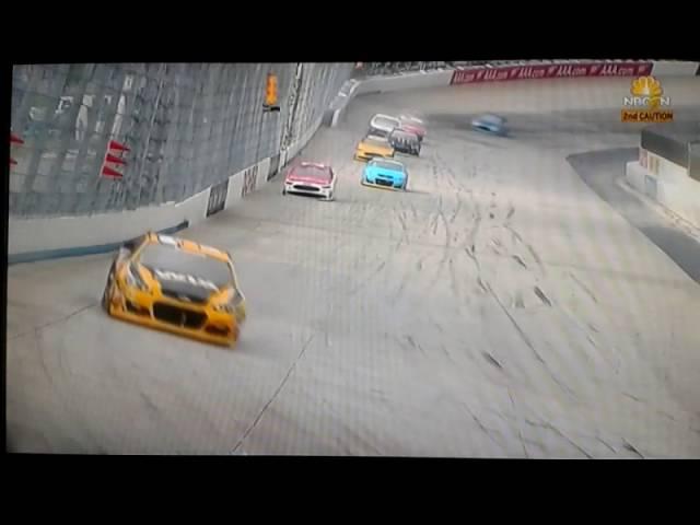 2016 Citizen Soldier 400 Ryan Blaney HARD CRASH