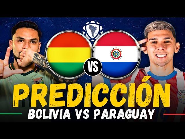 BOLIVIA vs PARAGUAY • Eliminatorias Sudamericanas Mundial 2026 • Predicción y Pronóstico (2024)