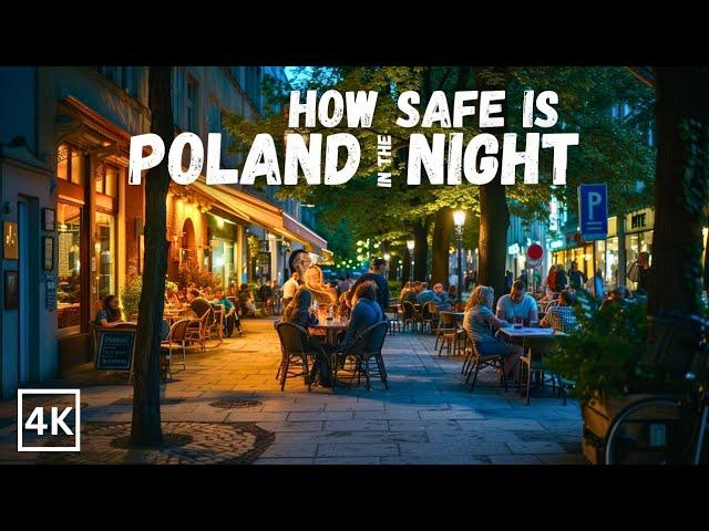 Night Walk in Wrocław, Poland | 4K HDR Walking Tour