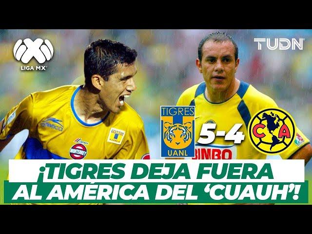 ¡Remontada! Tigres logra la voltereta y elimina al Ame | Tigres vs América | 5-4 Global | TUDN