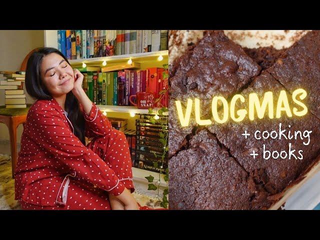 VLOGMAS! Новые книги, анхол и рецепт вкусного брауни