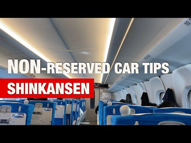 Tokyo - Kyoto / Osaka on Non-Reserved Car | Tips to Get Seats