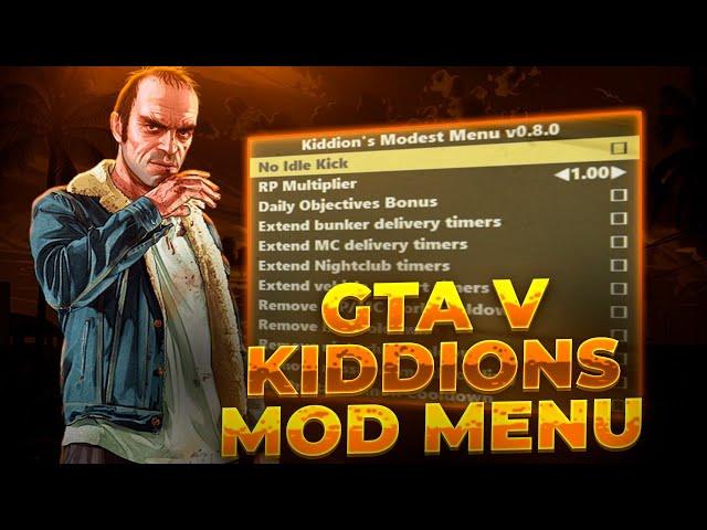 [NEW UPDATE] Best GTA V KIDDIONS Mod Menu | Full Tutorial & NoClip & Inf Money & GodMode